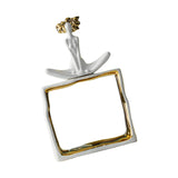 Maxbell Porcelain Statue Birthday Gift Tabletop Ornament for Bedroom Entrance Office Style A