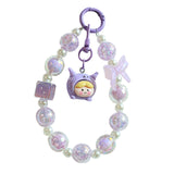 Maxbell Phone Charm DIY Decoration Car Key Charm Bag Charm Keychain for Holiday Kids Violet