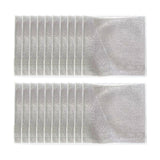 Maxbell Dishcloth Resuable Wet and Dry Dishwashing Rags for Kitchen Cookware Cutlery 20cmx20cm