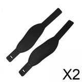Maxbell 2x2Pcs Exercise Bike Pedal Straps Pedal Straps Belts for Bike Home Gym Cycling