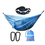 Maxbell Camping Hammock Attached Carry Bag Portable Hammock for Beach Patio Outsides blue