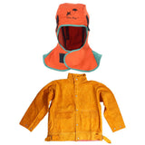 Maxbell Flame Retardant Safey Helmet Welding Neck Protective Hood Jacket Welder