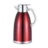 Maxbell Thermal Insulated Carafes Kettle 2.3L Drink Dispenser for Office Coffee red