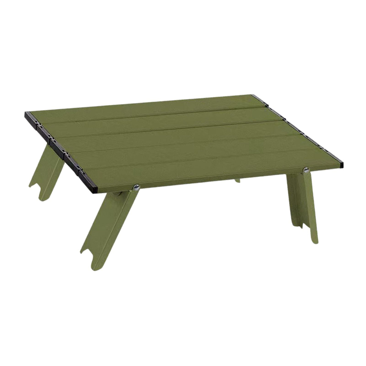 Maxbell Foldable Camping Table Sturdy Aluminium Alloy for Fishing Backpacking Picnic E