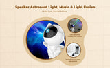 Astronaut Celestial Projector, Speaker Night Light, Northern Lights Ceiling Light White Rechargeable A