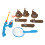 Maxbell Maxbell Fun Bath Fishing Toy Novelty Poo Game Toilet Prank Game Joke for Kids Adults