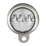 Maxbell Motorcycle Tax Disc Holder Motorbike Mopeds Mounting Replace Stainless Steel Silvery