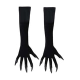 Maxbell Halloween Costume Paw Gloves Paw Gloves for Party Supplies Stage Performance black nail