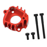 Maxbell 1/10 RC Car Motor Mount Lightweight Sturdy Direct Replaces for CW01 Lunchbox Red