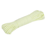 Maxbell Paracord Heavy Duty Multifunctional Tent Rope for Boating Garden Backpacking Yellow