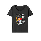 Maxbell Maxbell Women's T Shirt Summer Simple Breathable Basic Tee for Commuting Travel Work S Grey