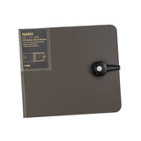 Maxbell DVD Wallet Case Disk Holder Hold 12 Dvd CD Holder for Women Men Musician Car Dark Brown