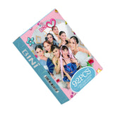 Maxbell 92Pcs Bini Lomo Card Collection Decoration Greeting Card for Fans Girls Boys Style B