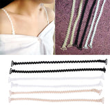 Maxbell Women's Convertible Lace Bra Straps Replacement Shoulder Straps 3 Pair