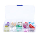 Maxbell 5x100PCS Car Motorcycle Blade Fuse Set 3A 5A 7.5A 10A 15A 20A 25A 30A 35A 40A