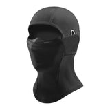 Kids Balaclava Ski Mask Warm Riding Hood for Running Outdoor Activities Bike black