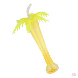 Maxbell 5pcs Tropical Palm Tree Luau Yard Cup Hawaiian Summer Beach Party Drinks Cup
