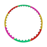 Maxbell Weighted Hula Hoop Workout Gym Fun Core Training Massage Sports Fitness Hoop