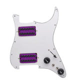 Maxbell Guitar Pickguard Professional Practical Switch Control Scratchplate Accessory Violet