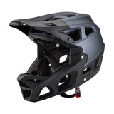 Maxbell Full Face Bike Helmet Fashion Bicycle Helmet for Cycling Riding Outdoor Titanium Black M