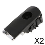 Maxbell 2xBlack Glove Box Lid Handle Genuine 8E1857131 w/ hole FOR Audi A4 B6 B7 LHD