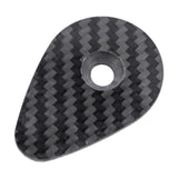 Maxbell Carbon Fiber Headset Top Cap Sturdy Replacement for Riding Cycling Bicycling without screw