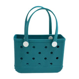 Maxbell 2xBeach Bag Outdoor Medium Shopping Basket for Pool Groceries Summer