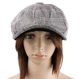 Maxbell 2pieces Newsboy Golf Flat Gatsby Hat Driving Beret Baker Peaked Cap