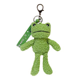 Maxbell Maxbell Frog Plush Toy Keychain Purse Bag Accessories Keyring for Family Kids Lovers 7.5cmx12cmx19cm