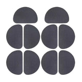 Maxbell 10Pcs Anti Slip Shoe Pads Wear Resistant for High Heels and Flats Shoe Grips Semicircle