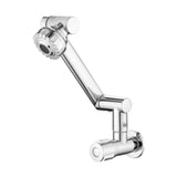 Swivel Stainless Steel Tap Cold Water Only for Multi-scene Use Sink Mop Pool