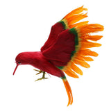 Maxbell Simulation Feathered Flying Birds Taxidermy Home Garden Decor Ornament red - Aladdin Shoppers