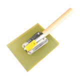 Maxbell Rubber Clapper Flooring Tool Anti Slip Convenient Rubber Clapper Square Tool M