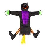 Maxbell Crashing Witch into Tree Decoration Classic for Party Supplies Outdoor Party C