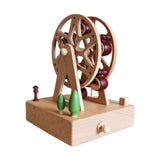 Wooden Music Box Figurine Music Box Figurine for Home Living Room Bedroom