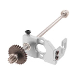 Maxbell RC Car Motor Mount 1:28 Upgrade Accessories Mount Gear for Wltoys K979 K999 Silver