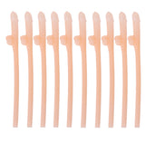 Maxbell 10 Dicky Sipping Willy Straws + 10 Whistle Necklace Hen Night Party Do Fun Props