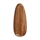 Maxbell Wooden Serving Tray Key Bowl Housewarming Gift Food Fruit Snack Storage Tray 30x12x2 cm