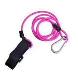 Maxbell Maxbell Elastic Kayak Canoe Safety Leash Fishing Rod Lanyard Paddle Leash Rose