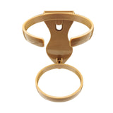 Maxbell Bag Cup Holder Handbag Accessories Foldable Water Bottle Holder Yellow