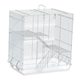 Maxbell Metal Bird Cage Play Cage Tabletop Parrot Cage for Ringneck Parrots Lovebird