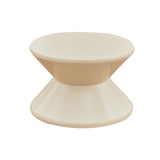 Maxbell Sofa Stool Modern Versatile Shoe Changing Seat for Living Room Doorway Decor 2 Tier White