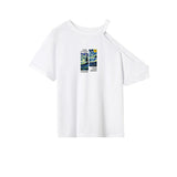 Maxbell Maxbell Womens T Shirt Summer Clothing Female Soft Basic Tee for Work Street Holiday M