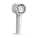 Maxbell Handheld Mini Fan Fashion Mute Tabletop Fan for Dorm Apartment Birthday Gift White