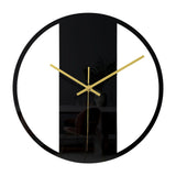 Wall Clock Battery Operated Mirror Surface Clocks Office Living Room Decor D