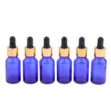 Maxbell Maxbell 6 Pieces Empty Refillable Dropper Bottles for Essential Oils Cosmetics 10ml