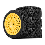 Maxbell 4 RC Wheel and Tire 12mm Hex DIY Accessory for 1/10 XV02