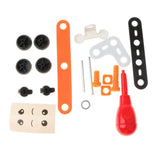 Maxbell 19Pcs DIY Assemble Vehicle Take Apart Toy Kids Building Blocks - Racing Car