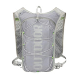 Maxbell Hydration Vest Adjustable Hydration Backpack Pack for Camping Biking Jogging grey