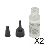 Maxbell 2xMaintenance Silicone Oil Mini 20ml for Rubber Bands Latex Tubes Diving suits